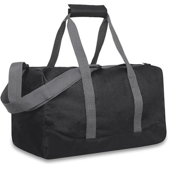 30 Liter,17 Inch Canvas Duffle Bags for Men and Women–Travel Weekender Overnight - Picture 8 of 8